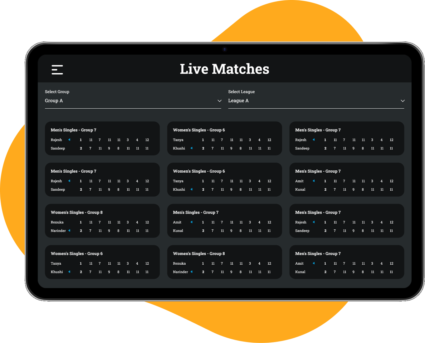 live matches